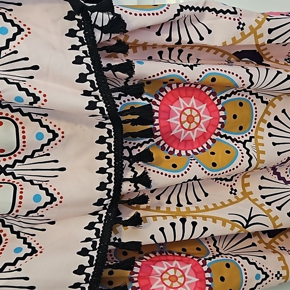 Pink Floral Print Maxi Dress in XXL - Picture 7 of 7